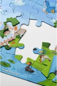 kutuTR Notpa Çocuklar Için Eğitici Ve Öğretici Ahşap 24 Parça Renkli Puzzle 4lü Set 7 - 7