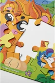 kutuTR Çocuklar Için Eğitici Ve Öğretici Ahşap 24 Parça Renkli Puzzle 3lü Set 2 - 3