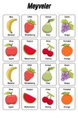 kutuTR 52  Parça Hafıza ve Zeka Kartları Eşleştirme Oyunu Ahşap Eğitici Puzzle Oyuncak 3'lü Set - 3