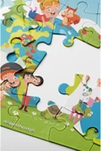 kutuTR NOTPA Çocuklar İçin Eğitici ve Öğretici Ahşap Renkli Puzzle 4lü Set 2 - 6