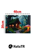 kutuTR Ahşap Puzzle 30x40 cm Ebadında 120 parça M1 - 4