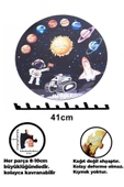 kutuTR Ahşap Gezegen Puzzle 41cm, Mega Boy Renkli Uzay Bebek, Çocuk Ve Okul Öncesi Için Puzzle - 2