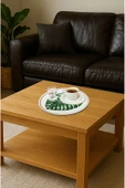 kutuTR Ahşap Mdf Kahve Sunum Tepsisi M18 3'LÜ SET - 1