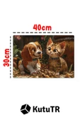 kutuTR Ahşap Puzzle 30x40 cm Ebadında 120 parça M9 - 5