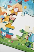 kutuTR Çocuklar Için Eğitici Ve Öğretici Ahşap 24 Parça Renkli Puzzle 3lü Set 4 - 4