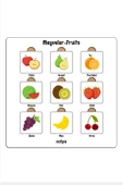 kutuTR Notpa Çocuklar İçin Meyveler Eğitici Puzzle - 2