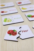 kutuTR Notpa Zeka Kartı 'Meyveler Öğreniyorum Seti' 16 parça (8 adet ikili) - 3