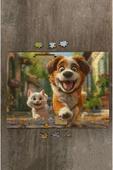 kutuTR Ahşap Puzzle 30x40 cm Ebadında 120 parça M10 - 4