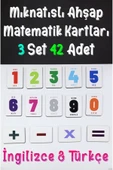 kutuTR Notpa Eğitici Ahşap Matematik Kutusu, Ahşap Matematik Magnetler 3set - 2