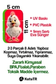kutuTR Eva Magnetsiz Bebek Yapbozu Hayvanlar Islanınca Yapışan 18-36 Ay - 5