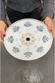 kutuTR Ahşap Mdf Kahve Sunum Tepsisi M21 3'LÜ SET - 3