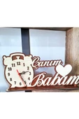 Notpa Canım Babam Masaüstü Ahşap Saat - 8