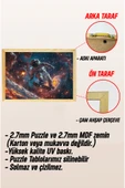 kutuTR Ahşap Çerçeveli Puzzle - Tablo HTHP - 005 - 5