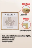kutuTR Ahşap Çerçeveli Mdf Kare Tablo Seti Salon Ve Oturma Odası Için KR4018 - 6