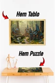 kutuTR Ahşap Çerçeveli Puzzle - Tablo HTHP - 015 - 4