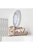 Notpa Canım Babam Masaüstü Ahşap Saat - 6