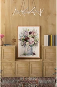 kutuTR Ahşap Çerçeveli Mdf Tek Tablo Çiçek Dekoru Tablo (KENDİ TABLO SETİNİZİ OLUŞTURACAĞINIZ LİSTE) thumbnail 1