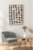 kutuTR Ahşap Çerçeveli Mdf Tek Tablo Abstract Yüz Modeli Tablo (KENDİ TABLO SETİNİZİ OLUŞTURACAĞINIZ LİSTE) - 2