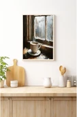 kutuTR Ahşap Çerçeveli Mdf Tek Tablo Mutfak Dekoru Tablo (KENDİ TABLO SETİNİZİ OLUŞTURACAĞINIZ LİSTE) thumbnail 1