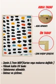 kutuTR Ahşap Çerçeveli Mdf Tek Tablo Abstract Yüz Modeli Tablo (KENDİ TABLO SETİNİZİ OLUŞTURACAĞINIZ LİSTE) - 3