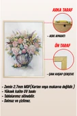 kutuTR Ahşap Çerçeveli Mdf Tek Tablo Çiçek Dekoru Tablo (KENDİ TABLO SETİNİZİ OLUŞTURACAĞINIZ LİSTE) thumbnail 3