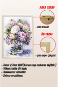 kutuTR Ahşap Çerçeveli Mdf Tek Tablo Çiçek Dekoru Tablo (KENDİ TABLO SETİNİZİ OLUŞTURACAĞINIZ LİSTE) thumbnail 3