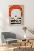 kutuTR Ahşap Çerçeveli Mdf Tek Tablo Abstract Yüz Modeli Tablo (KENDİ TABLO SETİNİZİ OLUŞTURACAĞINIZ LİSTE) - 2