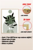 kutuTR Dekorize Mdf Tablo Seti 3 Parça 3 Mm - Çerçeveli Salon Oturma Odası Için Duvar Dekoru 3025 - 3