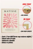 kutuTR Ahşap Çerçeveli Mdf Tablo Seti Salon Ve Oturma Odası İçin ÇT3003 - 7
