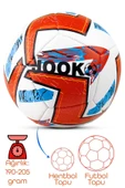 kutuTR Hentbol Topu Renkli Color Soft Katmanlı Çocuk Mini Futbol Topu No:1 İç Mekan - 4