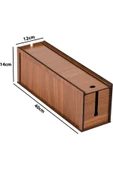 Lexals Kablo Kutusu 40x12x14 Cm Kablo Priz Düzenleyici Organizer - 1