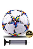 kutuTR Orijinal 430 gr Futbol Topu Pompa Hediyeli Sert Zemin Halı Saha Futbol Topu Hibrit No:5 JM SERİSİ - 1