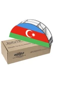 kutuTR Azerbaycan Cetvelli Masaüstü Kalemlik Organizer Montajlı Kutulu thumbnail 6