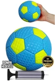 kutuTR Hentbol Topu Renkli Color Soft Katmanlı Çocuk Mini Futbol Topu No:1 İç Mekan Pompa Hediyeli - 1