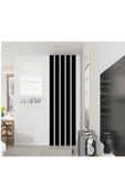 evdeucuz Dekorasyon Ahşap Şerit Duvar Panelleri 50x 5 Cm Duvar Çıtası Iskandinav Siyah 5 Adet - 2