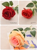 Yapay Gül Buketi - 10 Kırmızı İpek Gülü + 3 Beyaz Gypsophila - 3
