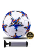 kutuTR Orijinal 430 gr Futbol Topu Pompa Hediyeli Sert Zemin Halı Saha Futbol Topu Hibrit No:5 JM SERİSİ - 2
