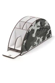 kutuTR Ahşap Vip Pattern Seri Gökkuşağı Cetvelli Masaüstü Kalemlik Organizer Montajlı Kutulu - 3