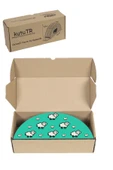 kutuTR Ahşap Vip Mini Animals Gökkuşağı Cetvelli Masaüstü Kalemlik Organizer Montajlı Kutulu - 8