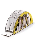 Notpa Ahşap Vip Yavru Köpekler Gökkuşağı Cetvelli Masaüstü Kalemlik Organizer Vip129 thumbnail 2