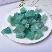 Kristal Cam Aromaterapi Saklama Kavanozu - Doğal Klorit 2-4cm 100g - 1