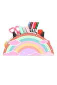 Notpa Ahşap Vip Masal Gökkuşağı Cetvelli Masaüstü Kalemlik Organizer Vip2 thumbnail 3
