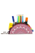 Notpa Ahşap Çini Desenligökkuşağı Cetvelli Masaüstü Kalemlik Kutu Çocuklar Için Organizer Gk21 thumbnail 5
