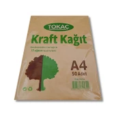 Tokaç A4 Kraft Kağıdı 50 li (79534) - 3