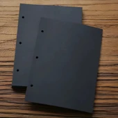 A4 Kraft Kağıdı Fotoğraf Albümü İç Sayfaları - 30 Adet - 4 Delikli - 4
