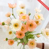 Yapay Yu Mei Çiçeği - Pembe 6 Dal İhracat Kalitesi thumbnail 1