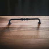 Yayık Kulp 10 ADET (160 mm 16 cm)Mobilya Mutfak Dolab Çekmece Dolap Kulpları Kapak Kulpu Kulbu Siyah - 4