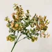 Yapay Yeşil Ev Dekoratif Okaliptüs Eğrelti Otu Yaprak Demeti - No. 1 Dal thumbnail 8