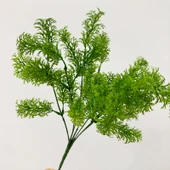 Yapay Yeşil Ev Dekoratif Okaliptüs Eğrelti Otu Yaprak Demeti - No. 1 Dal thumbnail 12