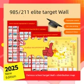 Üniversite Hedef Duvar Sticker - 8 Adet [147 Ünlü Okul Tanıtımı] - 5